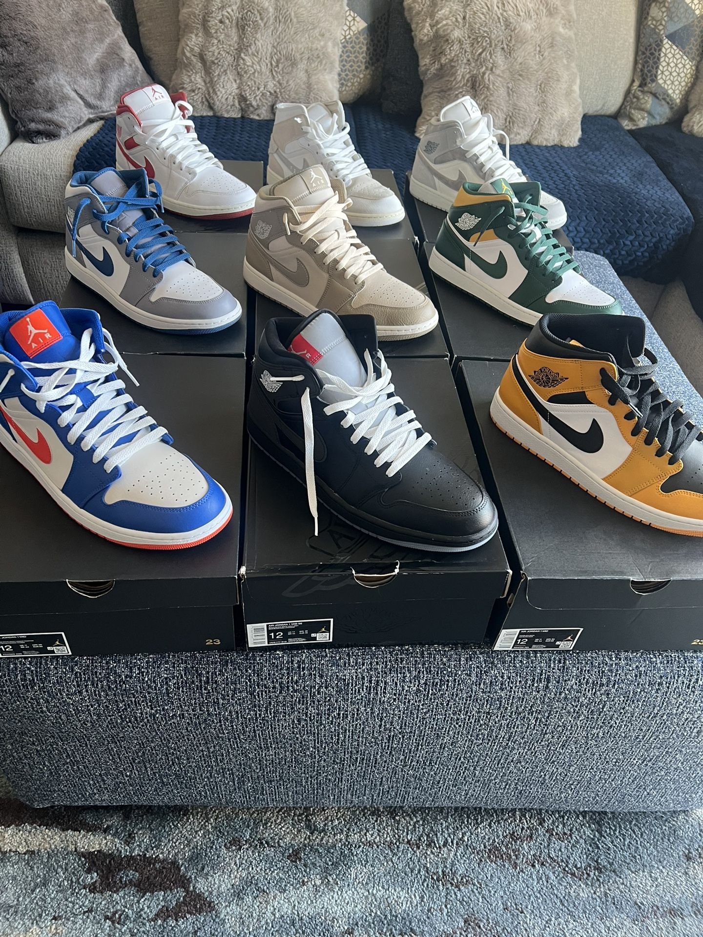 Jordan Package Sz 12 9pair