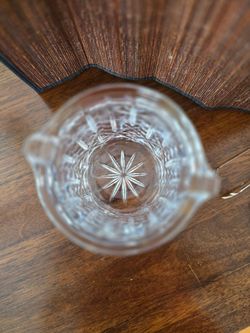 Vintage Crystal Ice Bucket / Champagne Chiller