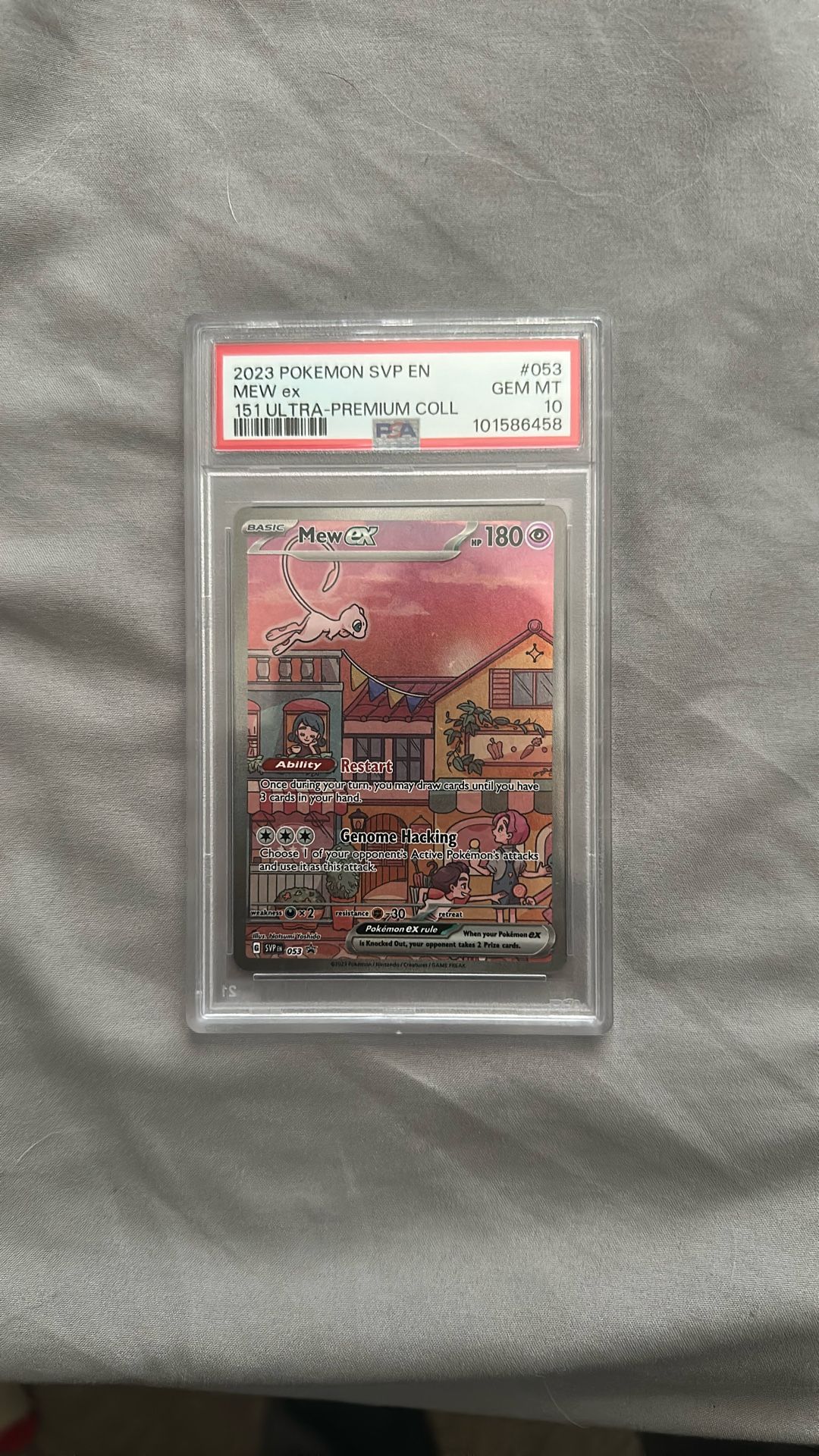 Pokémon Mew ex 053 Black star Promo PSA Gem MT 10