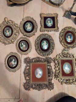 Vintage Decorative wall art cameo creations