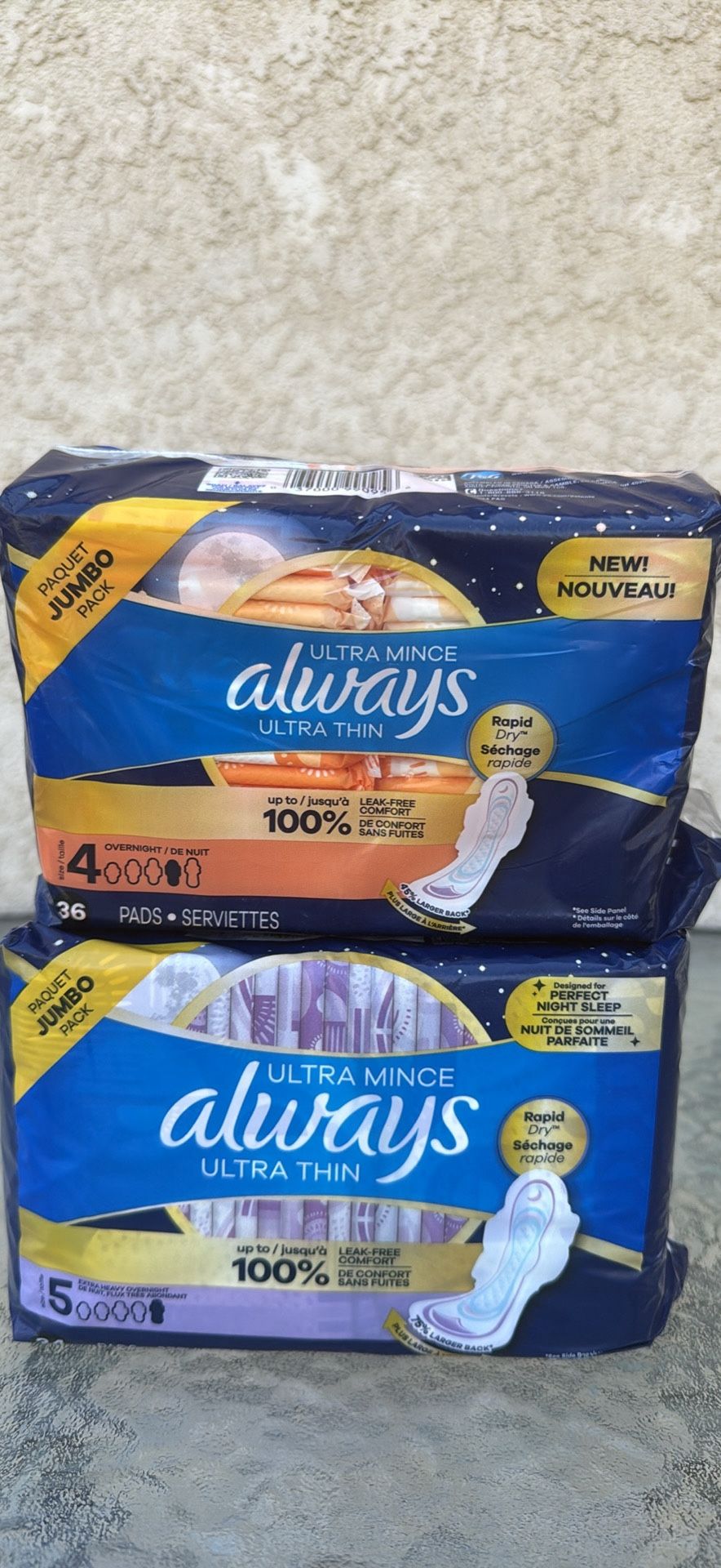 Always Ultra Thin Jumbo Pack