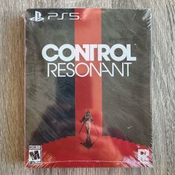 CONTROL Resonant Steelbook Edition - Includes Art Prints & Poster BRAND NEW PS5