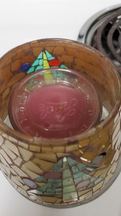 Cute Christmas tree candle holder