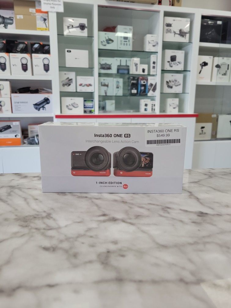 Insta360 One RS Interchangeable Lens Action Cam ☆ Insta360 Authorized Reseller ☆