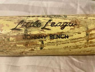 Vintage Johnny Bench Baseball Bat ⚾️