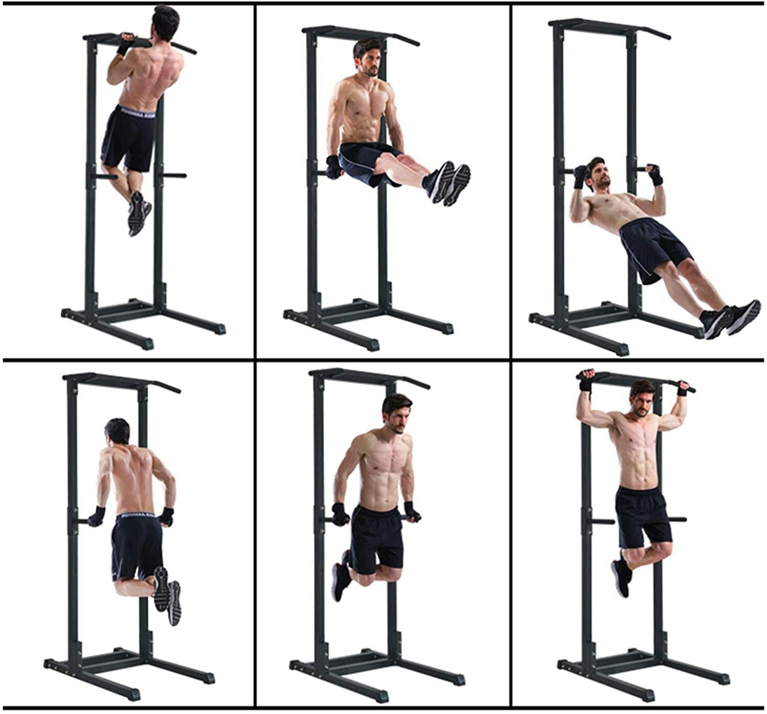 Dumbbell Rack Parabody Dip Station Pull Up/Dip Station