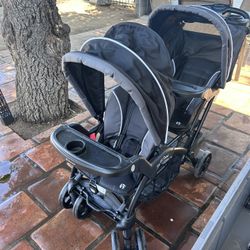 Stand And Sit Double Stroller