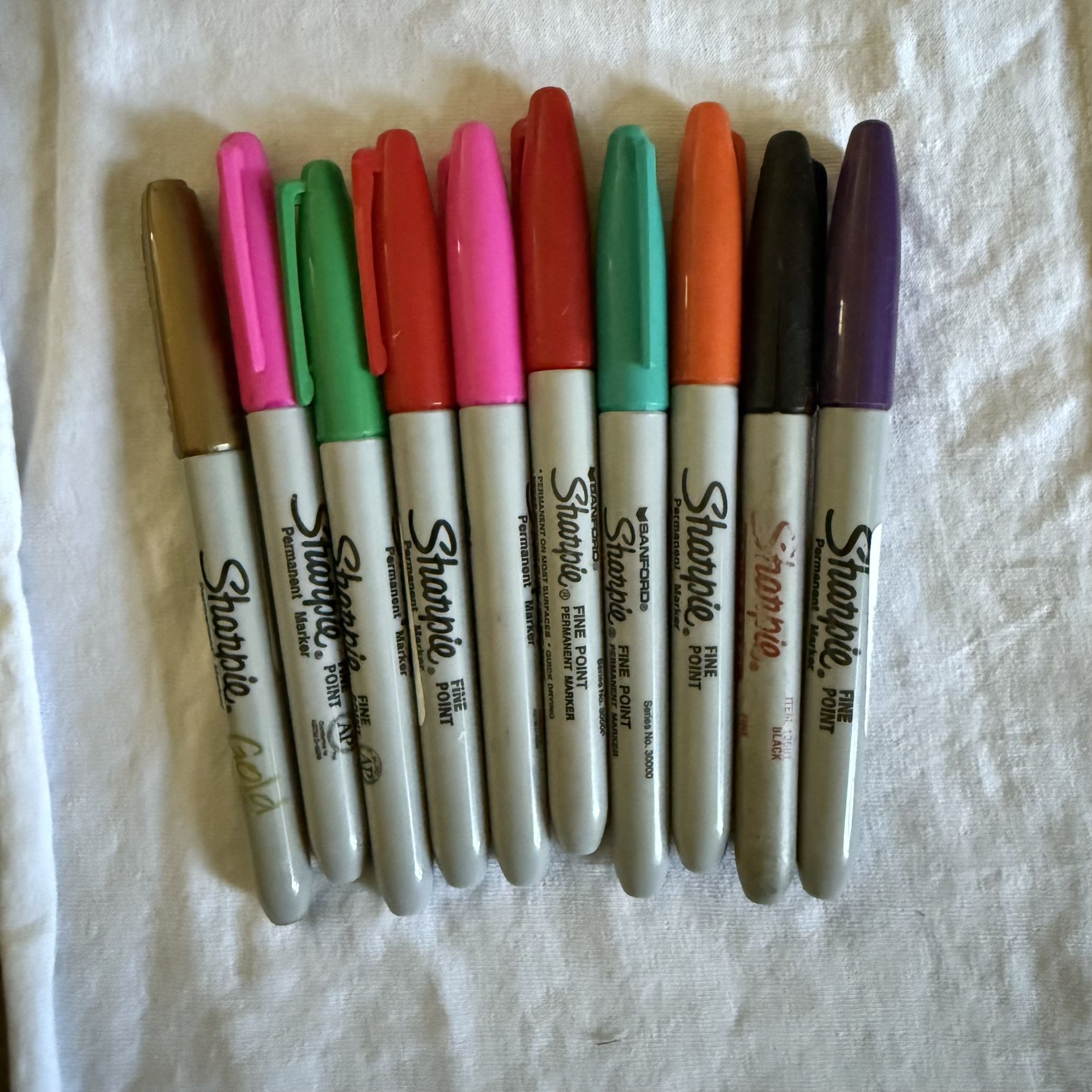 Sharpie Permanent Markers, Fine Point