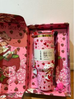 🎀Stanley Strawberry Shortcake Edición Especial Rosa Coleccionable