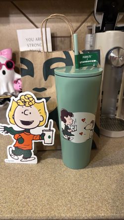 Snoopy and Lucy Tumbler