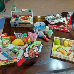 Melissa & Doug Food Sets (Not Sold Seperatly)