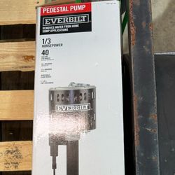 Everbilt Pedestal Pump