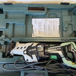 Hitachi CR13VB Reciprocating Saw (corded, in case)