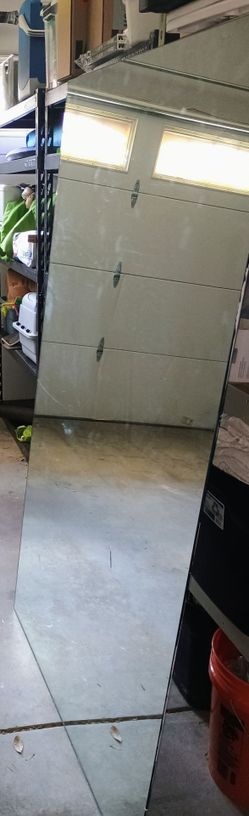 Big bathroom mirror