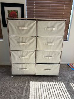 Bucket cabinet storage - 67th Ave Jomax - bins well loved