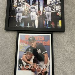 Yankees Framed Photos