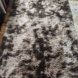 Modern CLEAN light weighted  Rug  4x6 ft