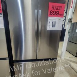 Samsung 3 Door French Refrigerator 