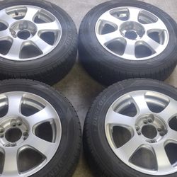 Universal 4 Lug With Winter Tires