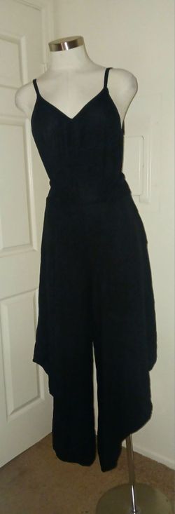 Black 1 piece jumpsuit, Med