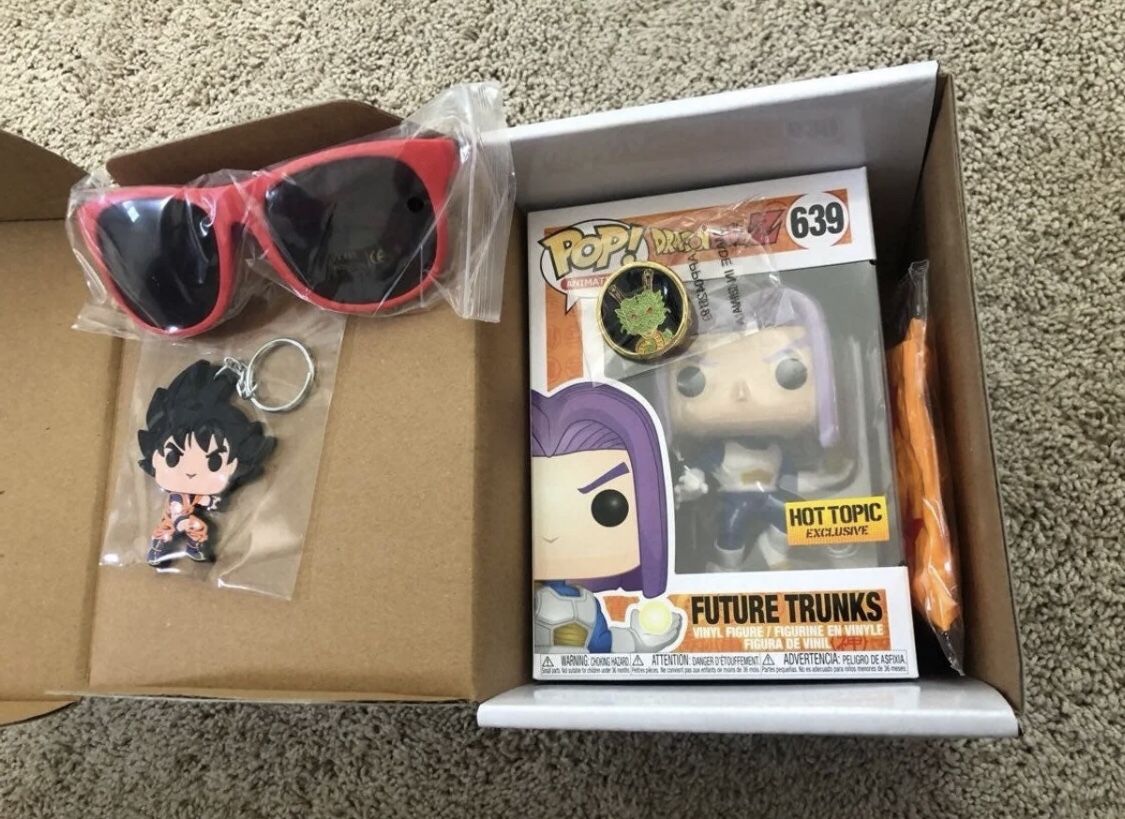 Funko Pop! Dragon Ball Z Hot Topic Exclusive Capsule Corp Trunks #639