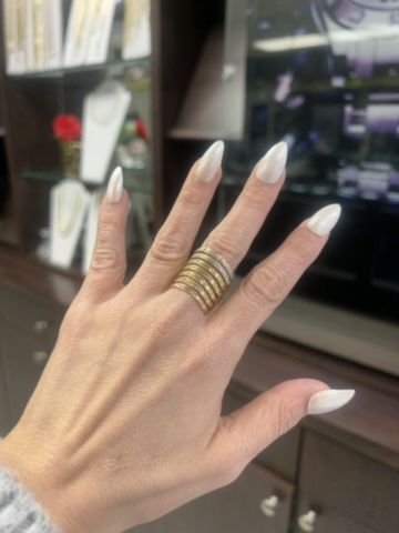 Ring Tricolor 14k.
