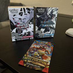 White Flare ‘ Black Bolt ‘ Booster Bundles “Sealed”