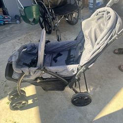 BABY JOY DOUBLE STROLLER