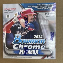 2024 Bowman Chrome Baseball Mega Box