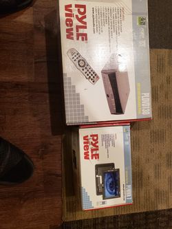 Pyle View PLDVD130 DVD PLAYER/PLWHR7 MONITOR