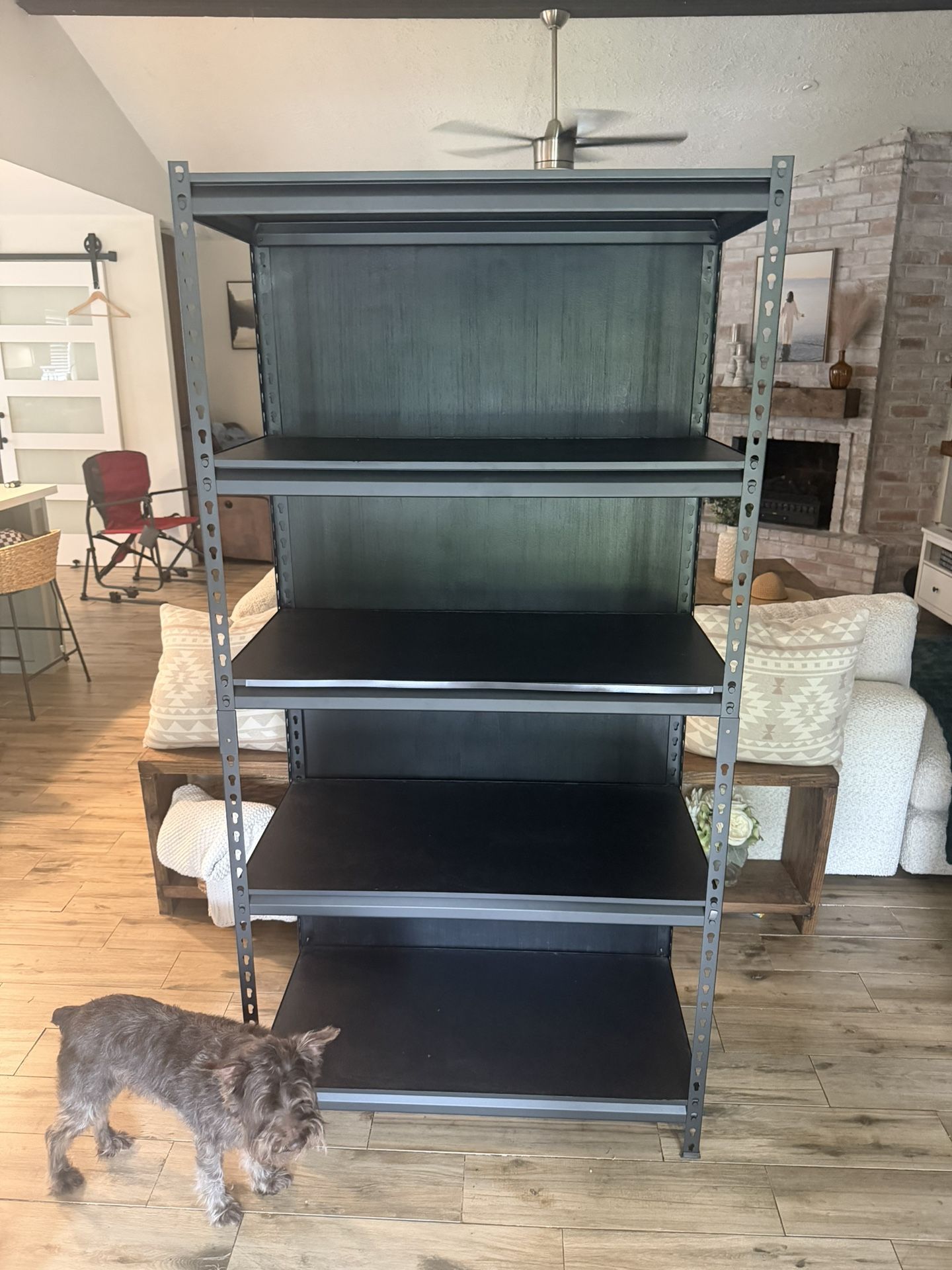 Metal Shelving Unit