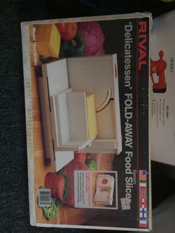 Rival Electric Food Slicer