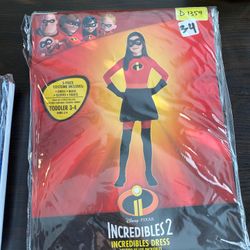 Incredibles 2 Violet dress costume size 3-4
