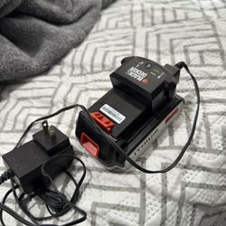 Black Decker Charger And Battery 