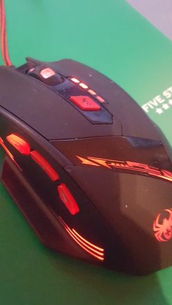 gaming mouse 8 button 6 lights