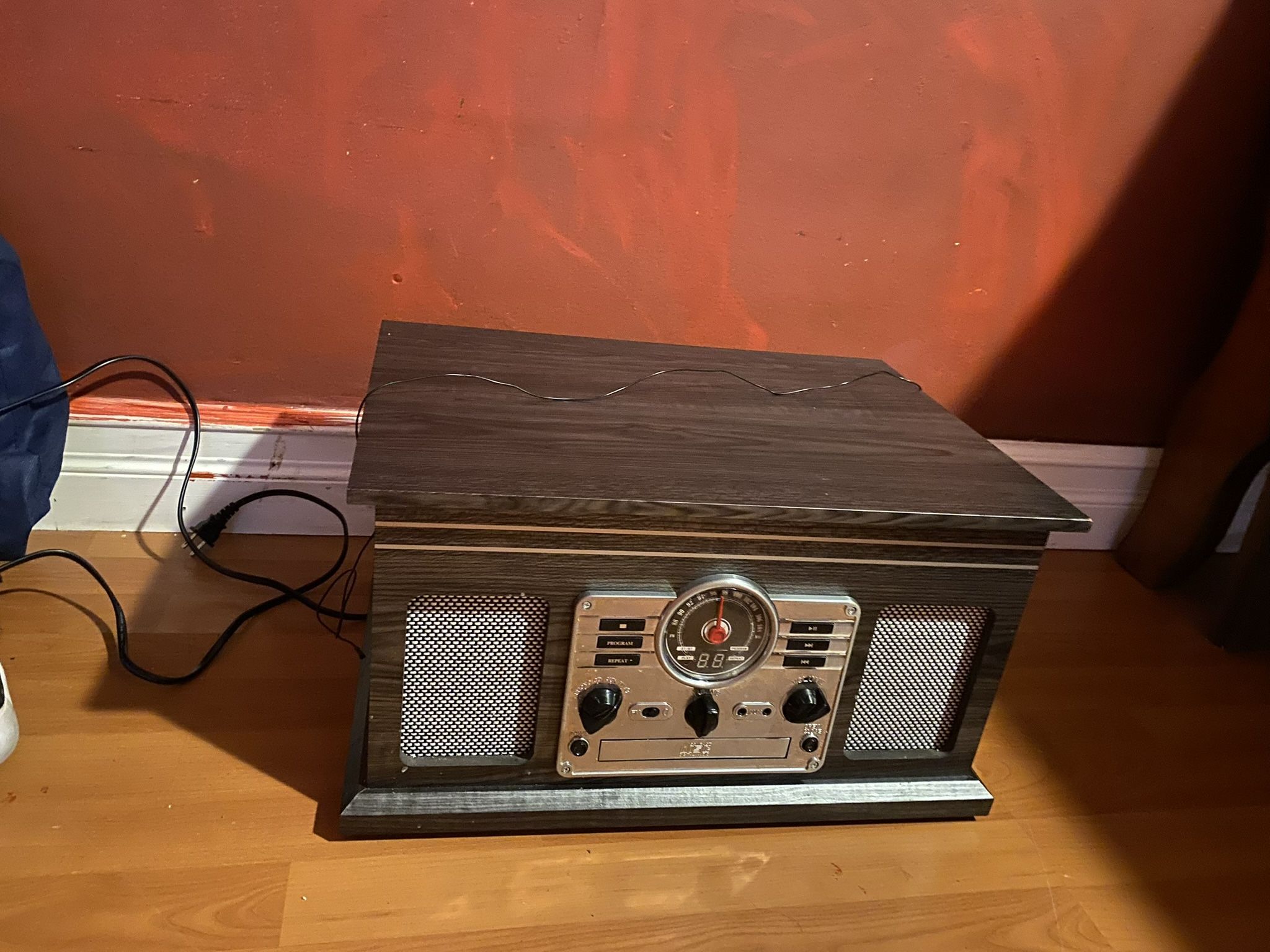 Fm Radio And Record Player