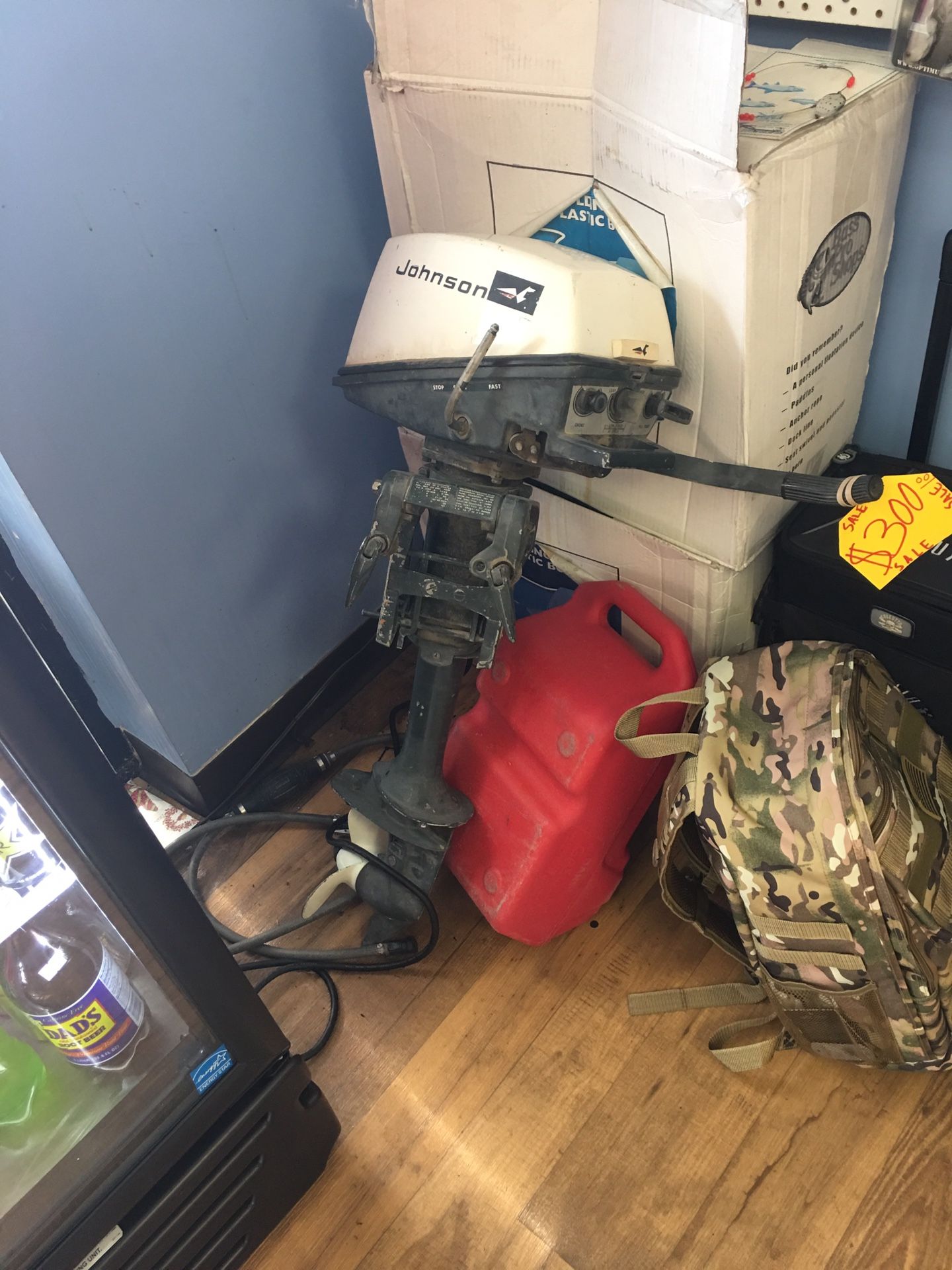 4 hp Johnson outboard motor. for Sale in Palmdale, CA OfferUp