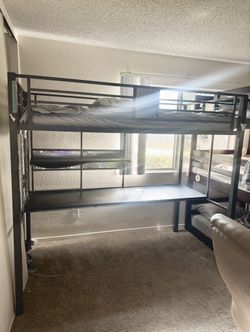 Loft Bed With Desk 