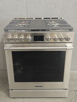 Frigidaire Professional 6.0 cu. ft. Air Fry Convection Oven Freestanding Natural Gas Range (PCFG3080AF-D-5876)