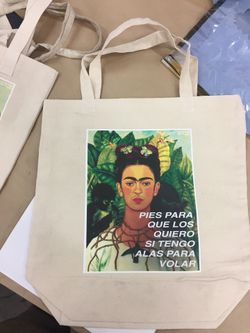 BRAND NEW Frida Kahlo canvas tote bag