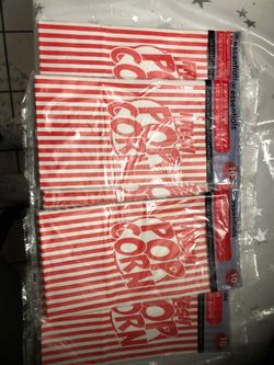 Pop corn bags