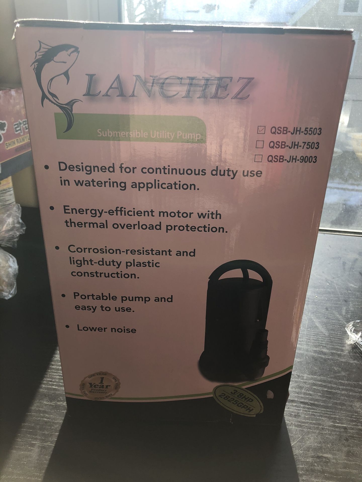 Launchez pump