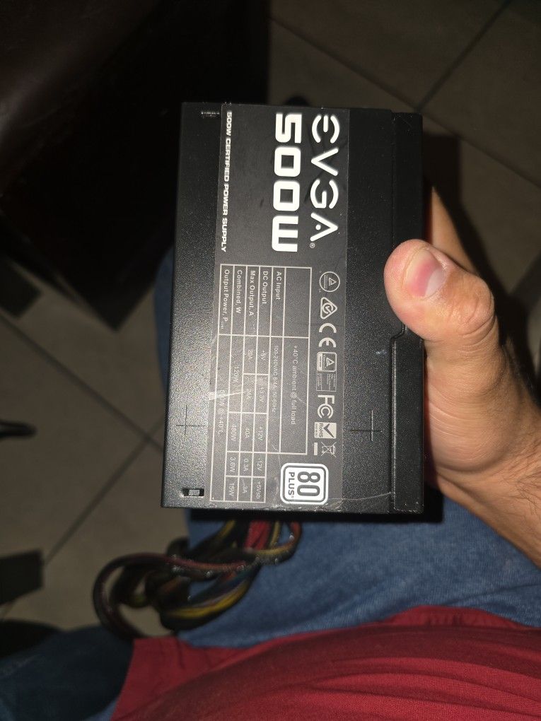 Evga 500w Power Supply