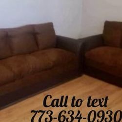 Brown Sofa And Loveseat Couches 
