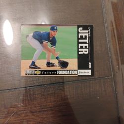 Derek Jeter Baseball Card 