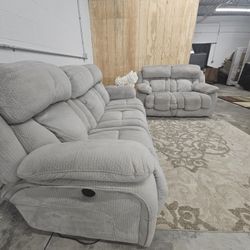 Modern Quality Reclining Sofa Set