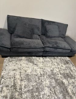 Couch & rug