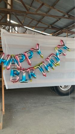 Happy Birthday Balloons