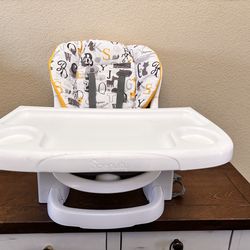 Space saver high chair