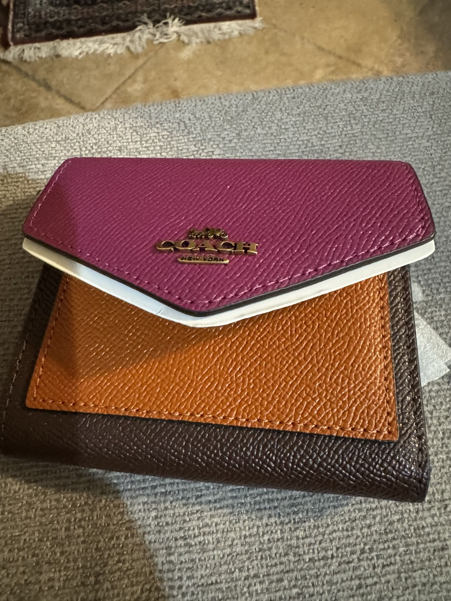Coach Flap Wallet, New